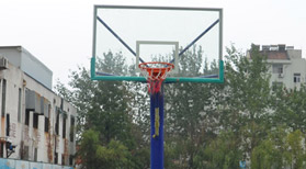 玉峰为您介绍标准篮球架的规格标准-【玉峰体育】