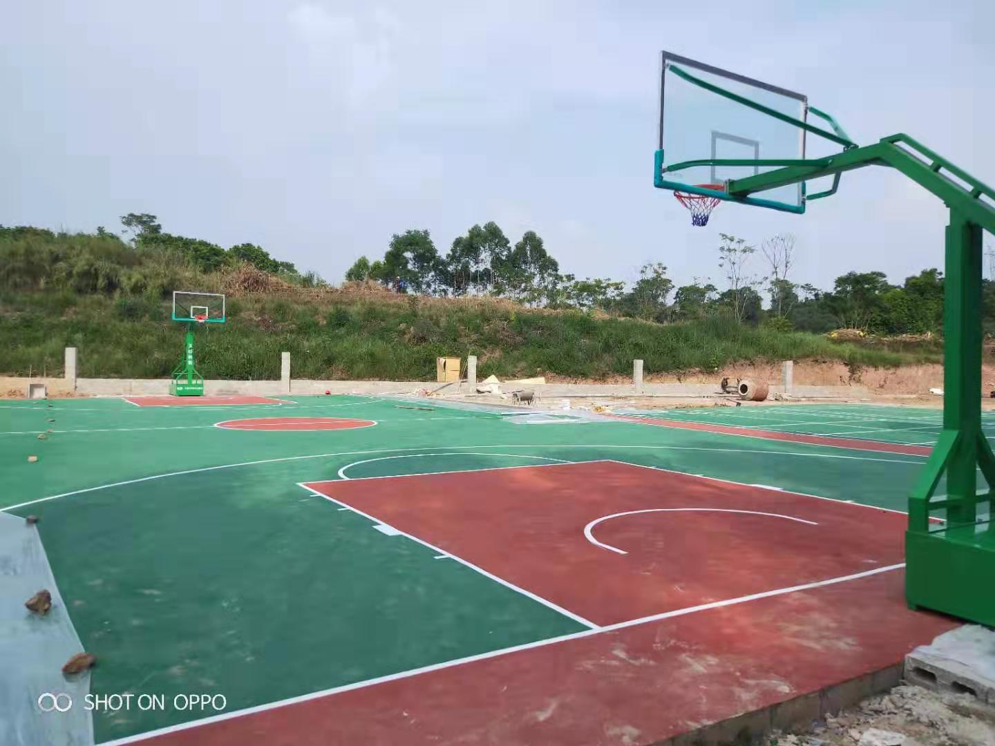 玉峰塑胶篮球场